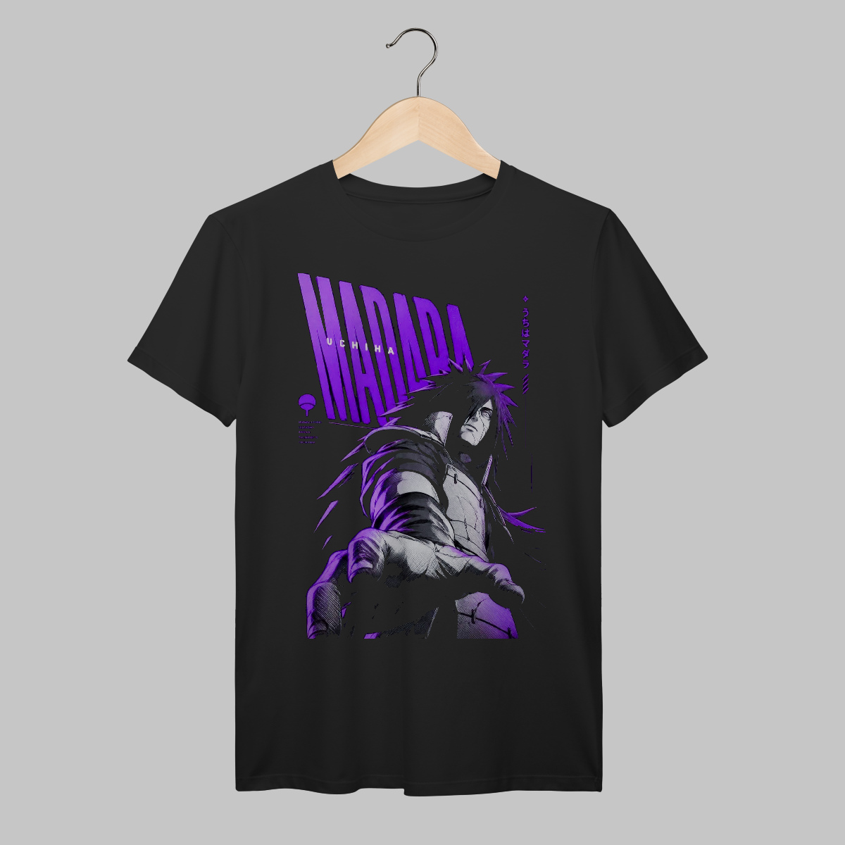 Naruto | Madara Uchiha | Algodão Prime