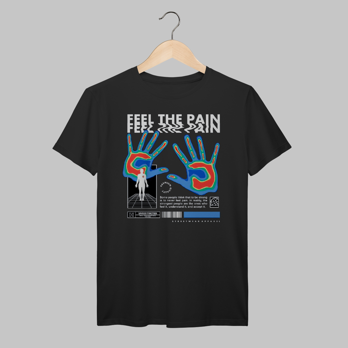Feel The Pain | Algodão Prime