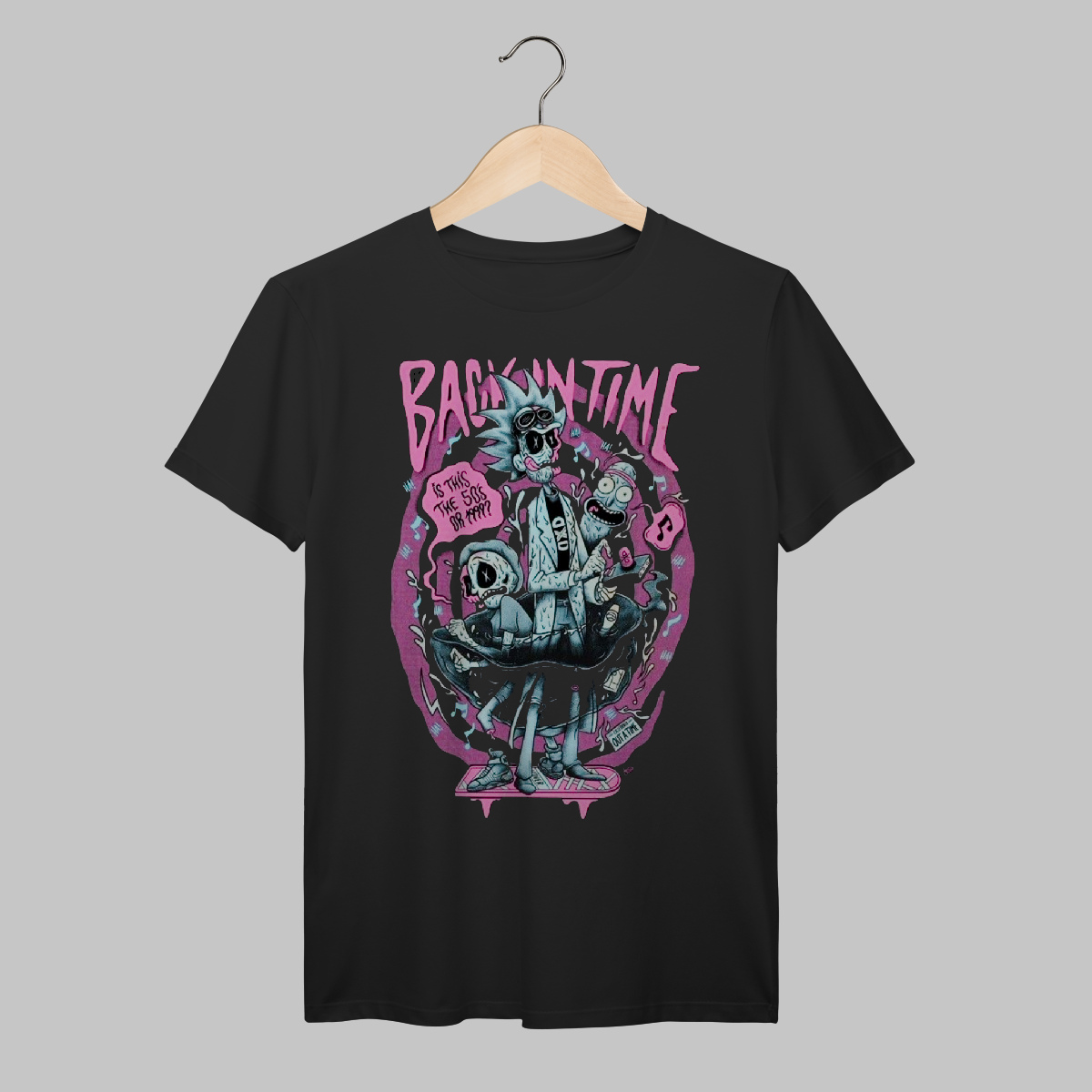 Rick And Morty | Back In Time | Algodão Prime