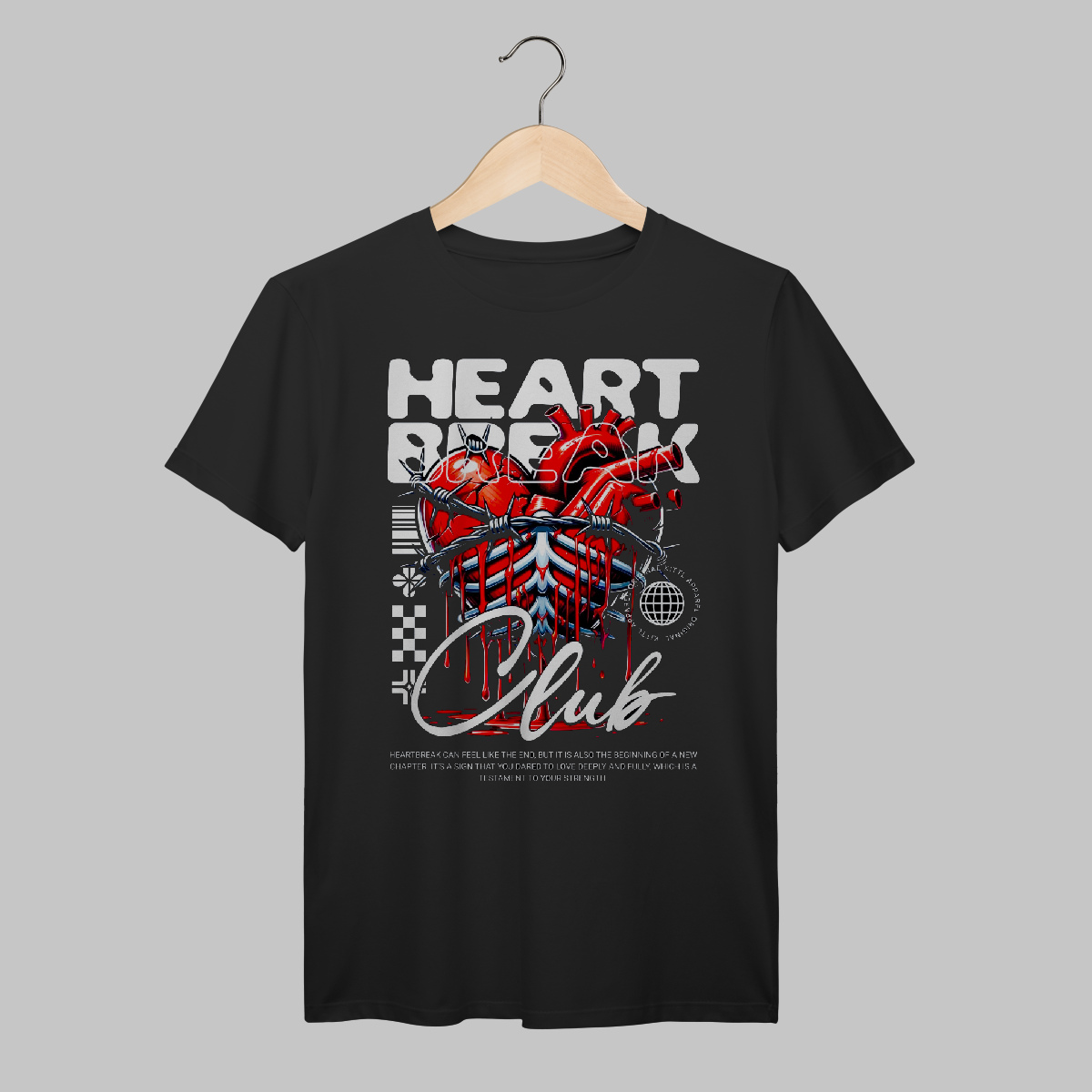 Heart Break Club | Algodão Prime