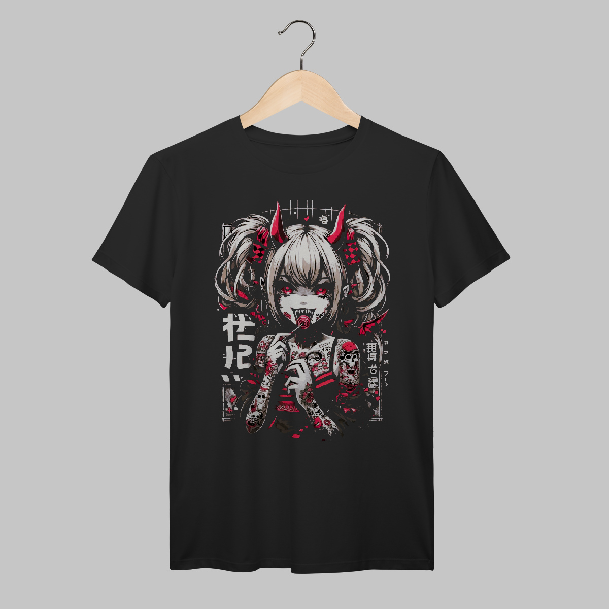 Anime Demon Punk | Algodão Prime