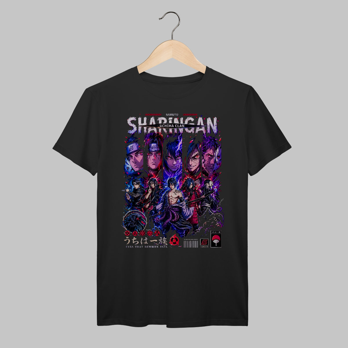 Clã Uchiha | Algodão Prime