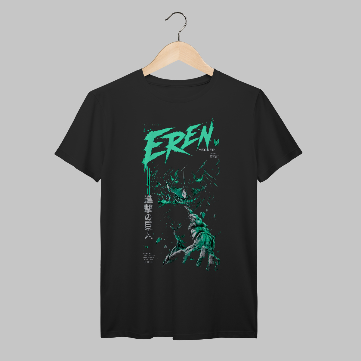 Attack On Titan | Eren Yeager | Algodão Prime