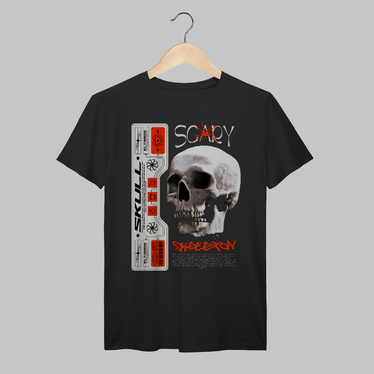 Scary Skeleton | Algodão Prime