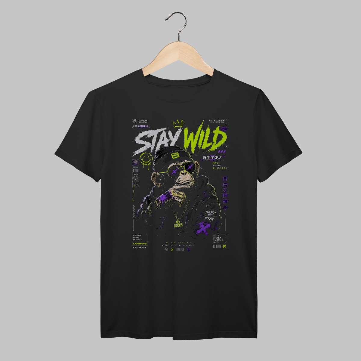 Stay Wild | Algodão Prime