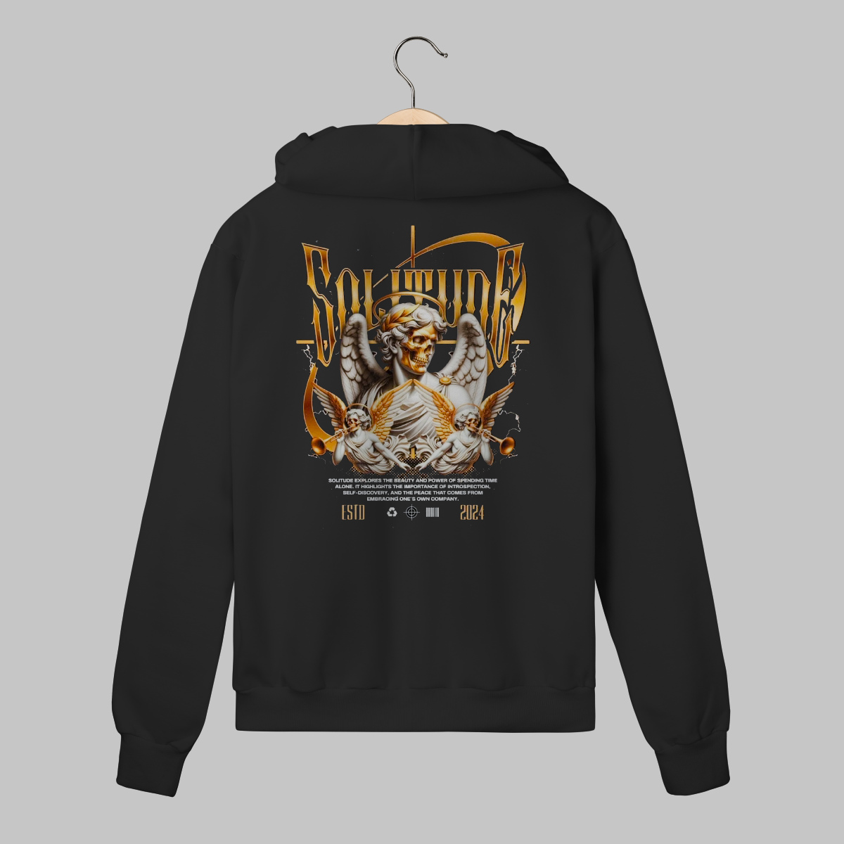 Solitude | Moletom Com Ziper
