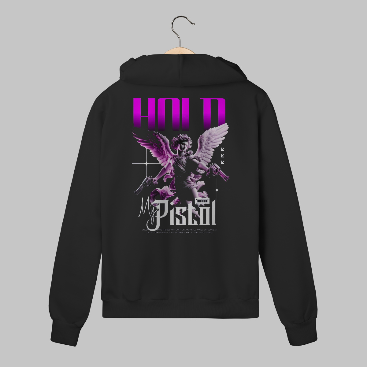 Hold My Pistol | Moletom Com Ziper