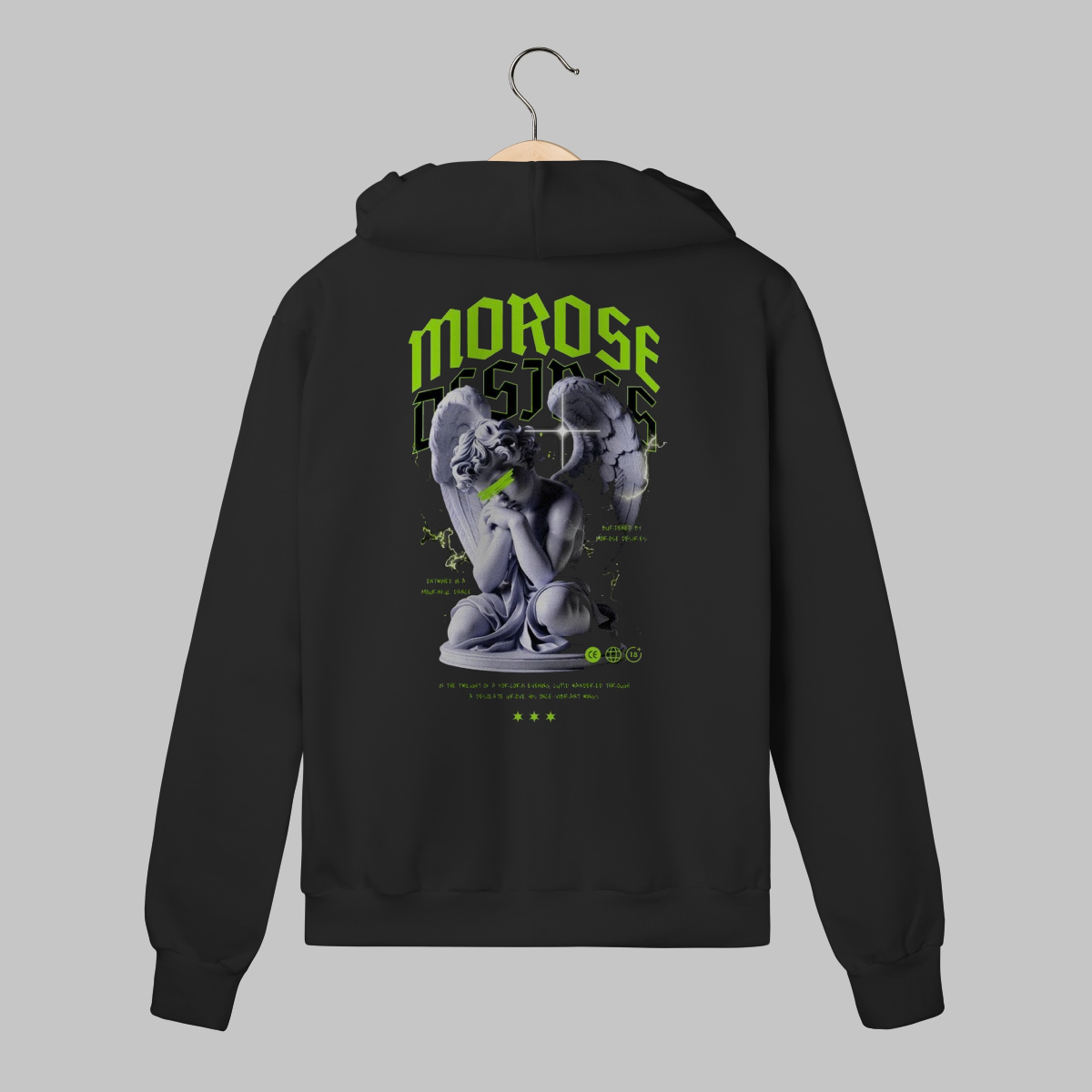 Morose Desires | Moletom Com Ziper
