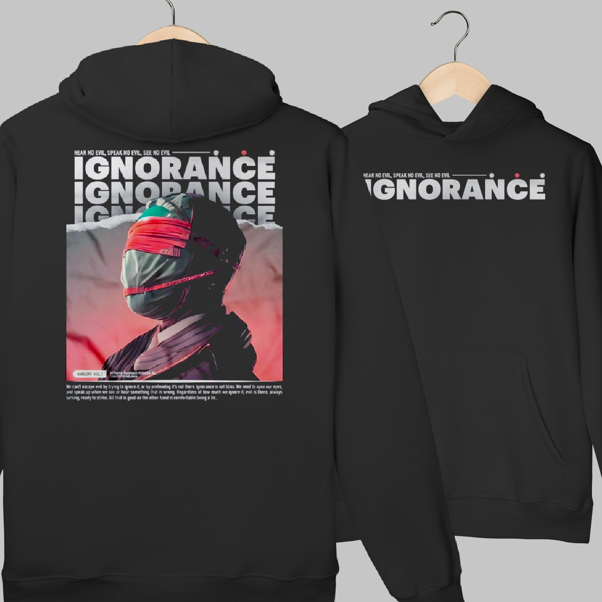Ignorance | Moletom Canguru