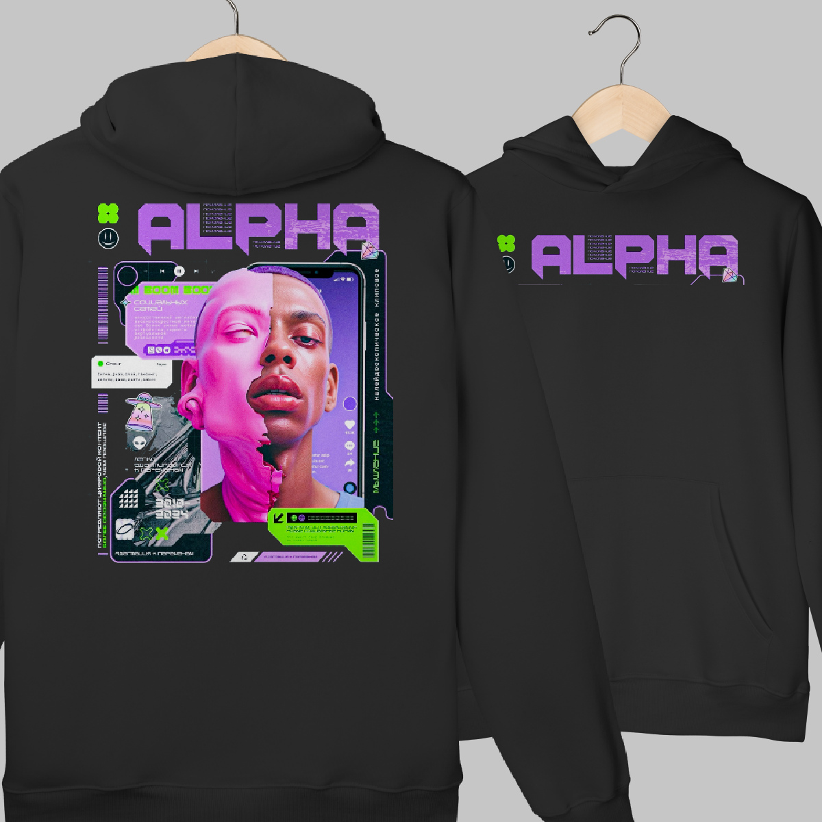Alpha | Moletom Canguru