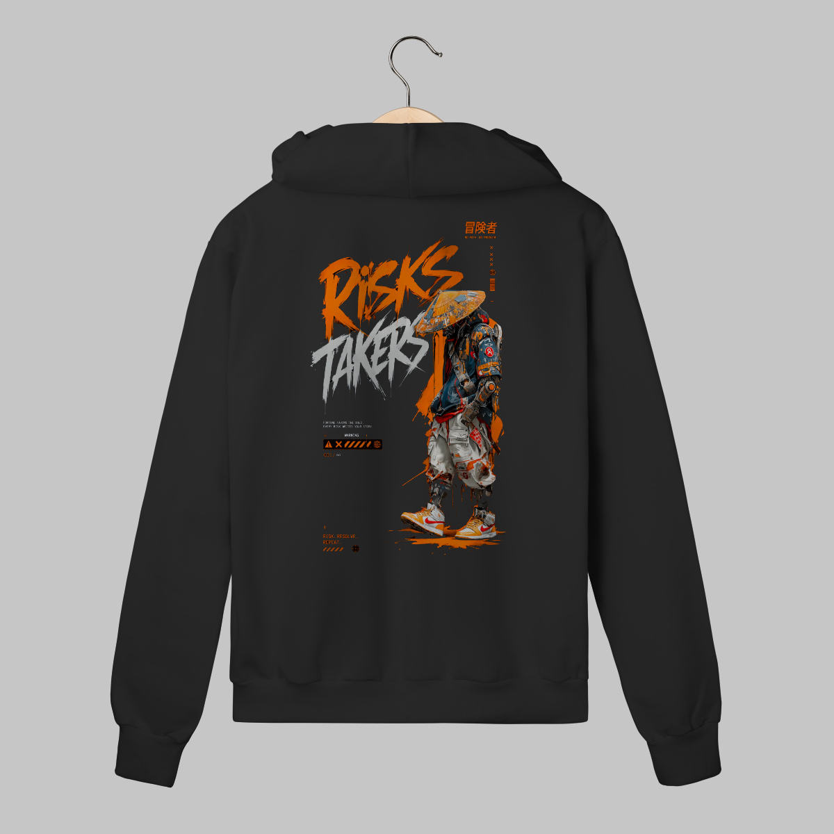 Risks Takers | Moletom Com Ziper