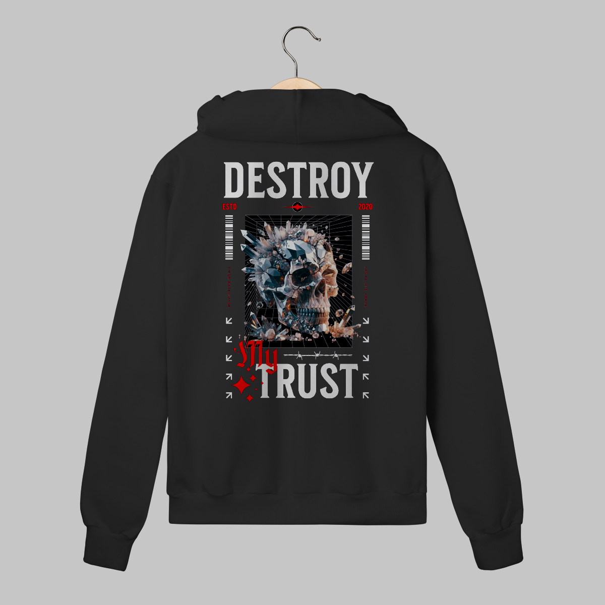 Destroy | Moletom Com Ziper