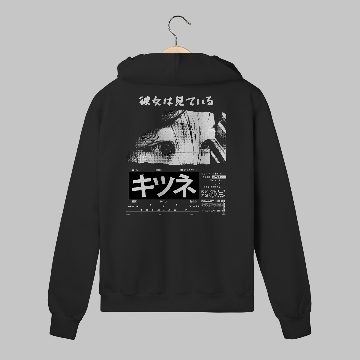 Kitsune | Moletom Com Ziper