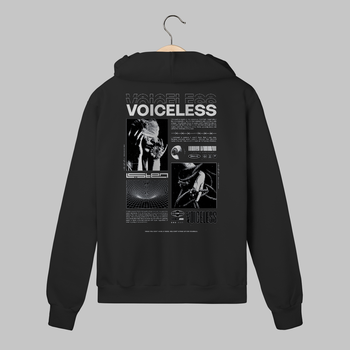 Voiceless | Moletom Com Ziper