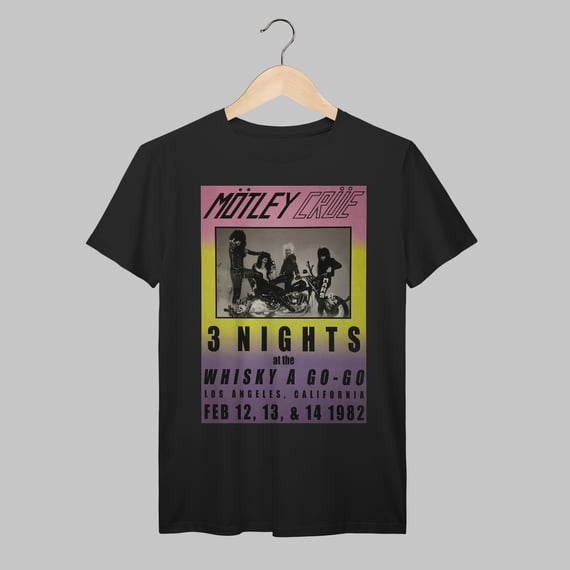 Motley Crue | Algodão Prime