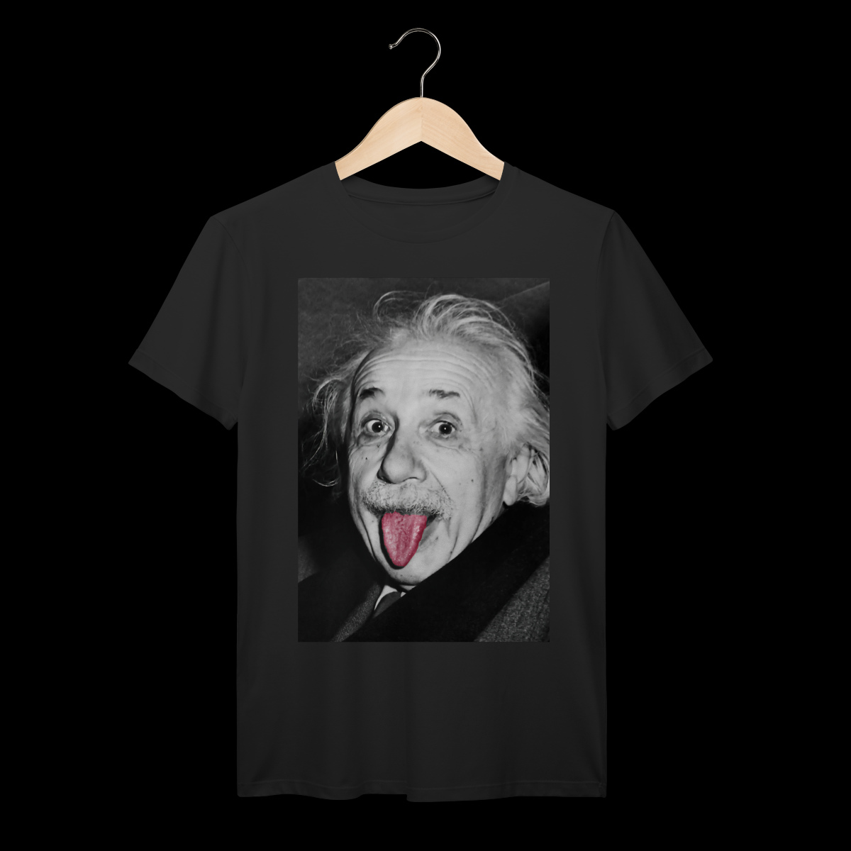 Albert Einstein Lingua | Algodão Prime