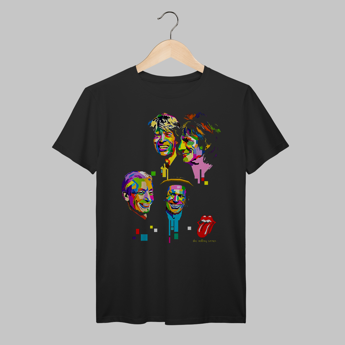 Rolling Stones | Algodão Prime