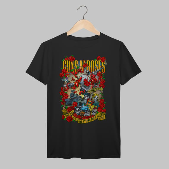Guns N´Roses | Algodão Prime