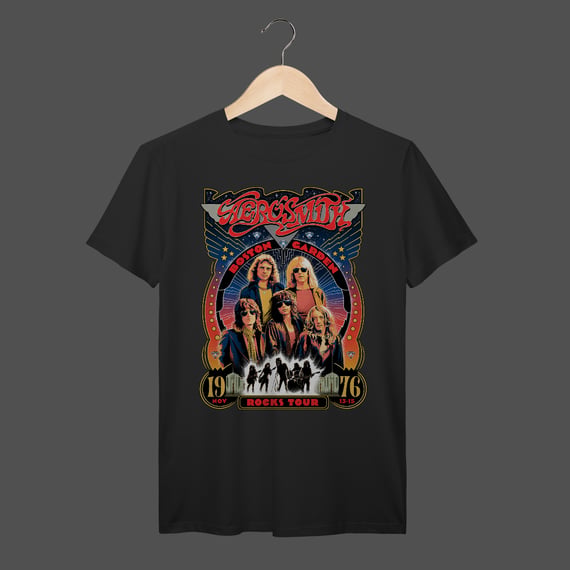 Aerosmith | Algodão Prime