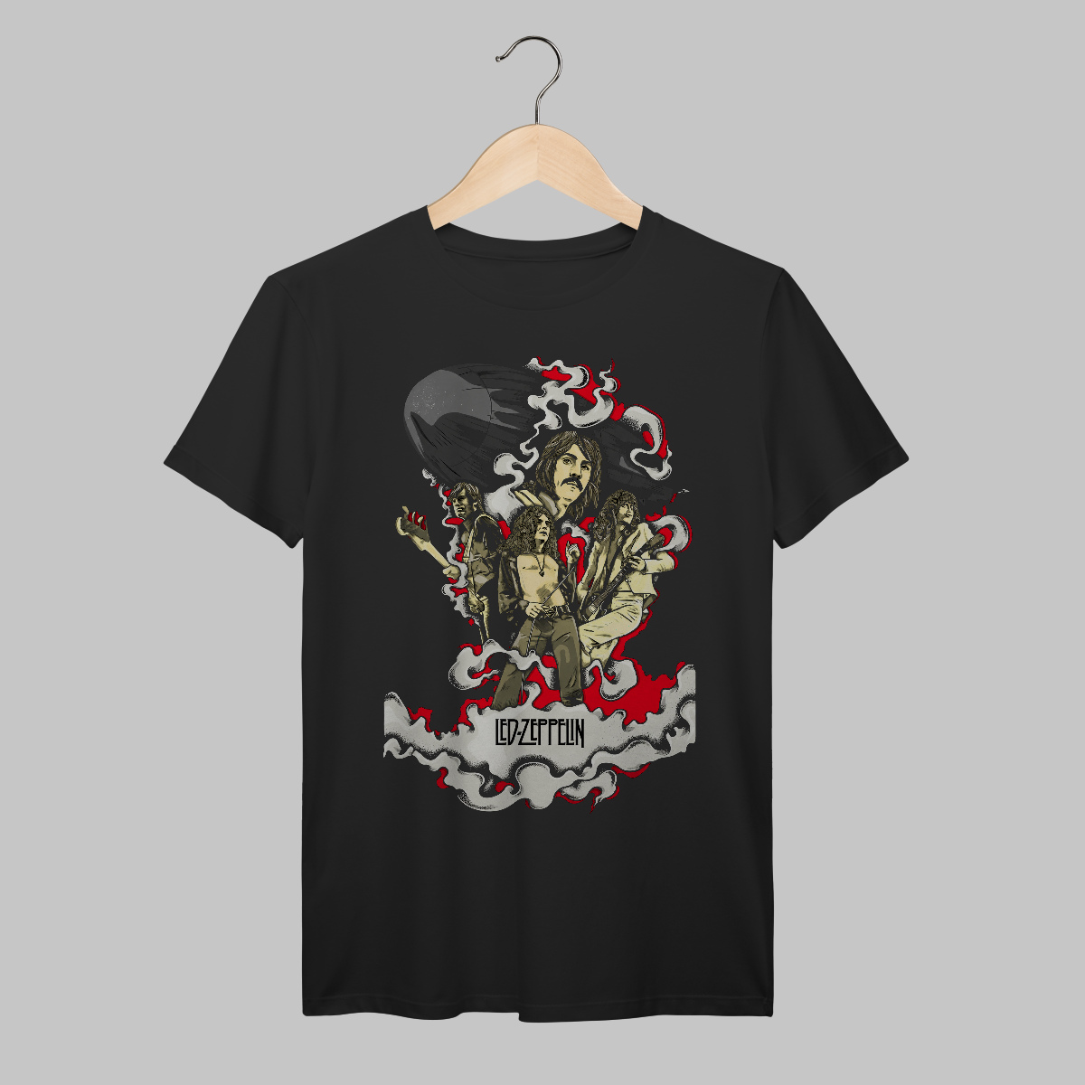 Nome do produto: Led Zeppelin | Algodão Prime