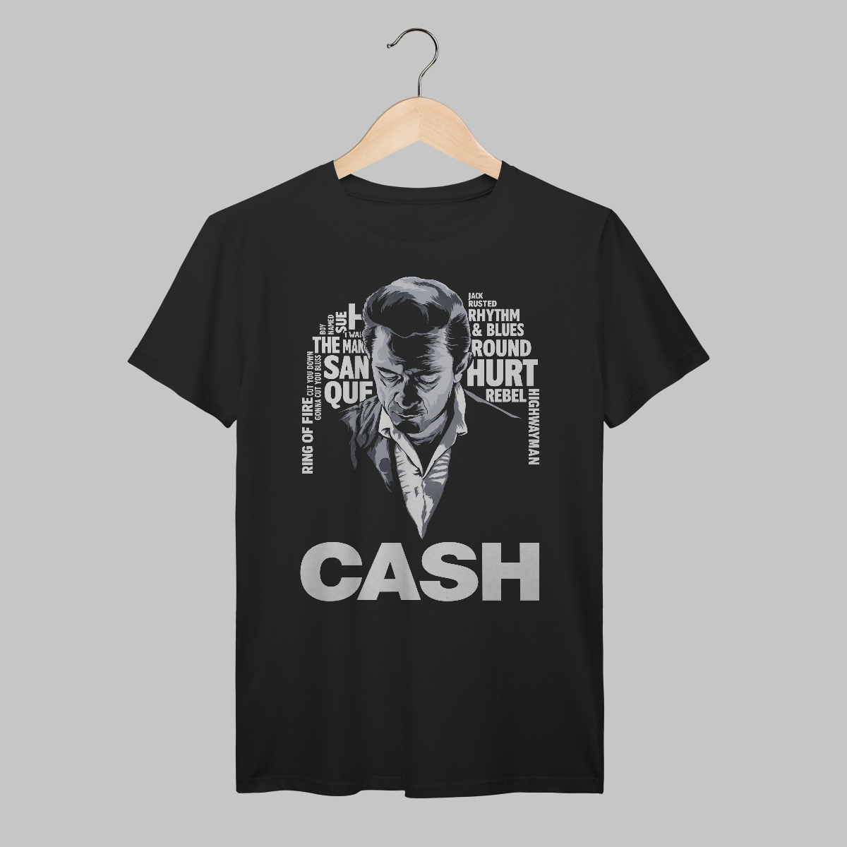 Nome do produto: Johnny Cash | Algodão Prime