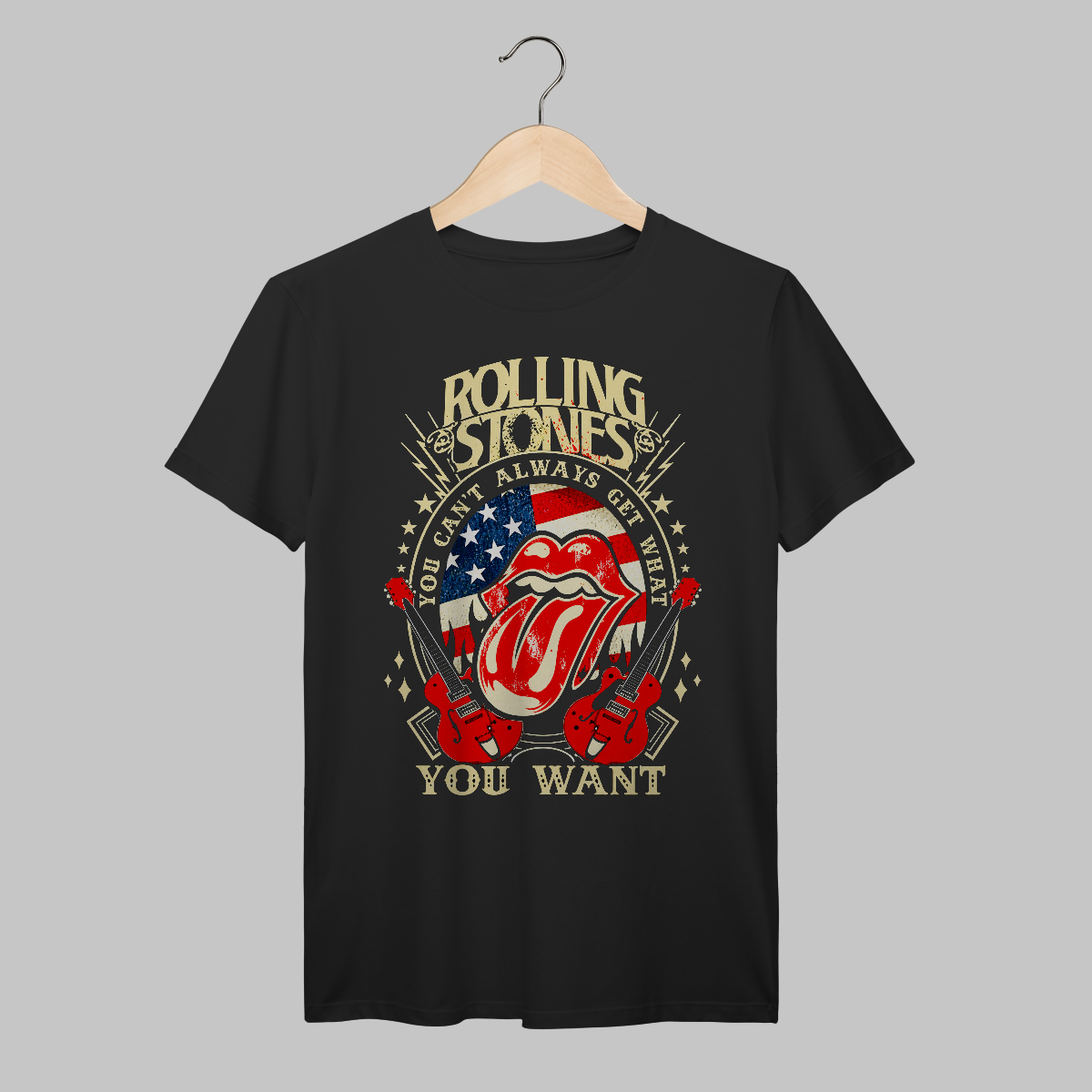 Nome do produto: Rolling Stones | Algodão Prime