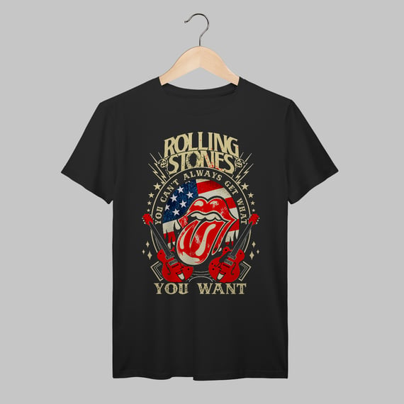 Rolling Stones | Algodão Prime