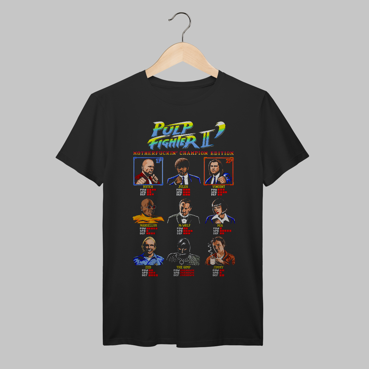 Nome do produto: Street Fighter | Pulp Fiction | Algodão Prime