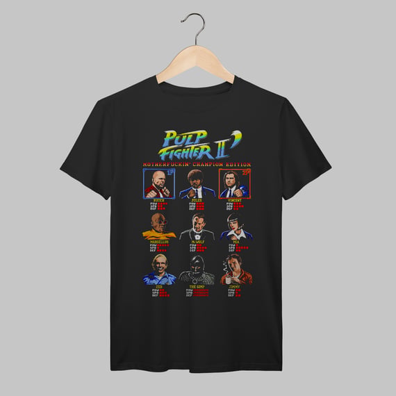 Street Fighter | Pulp Fiction | Algodão Prime