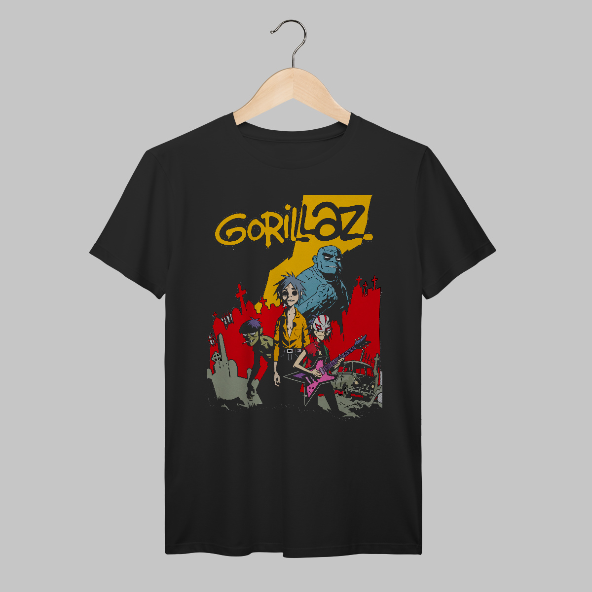 Nome do produto: Gorillaz | Algodão Prime