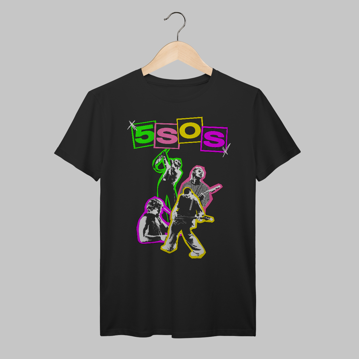 Nome do produto: 5 Seconds Of Summer | Algodão Prime