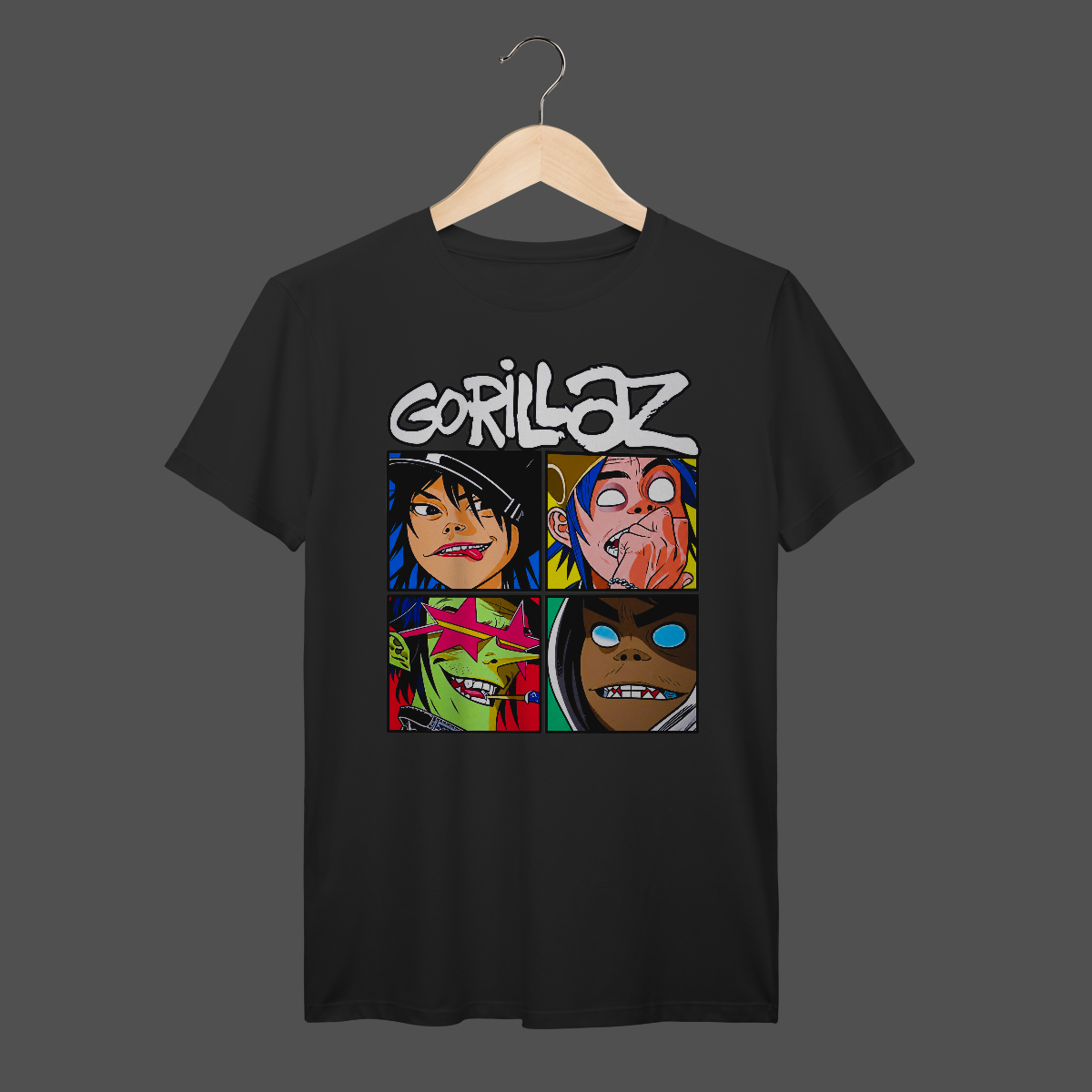 Nome do produto: Gorillaz | Algodão Prime