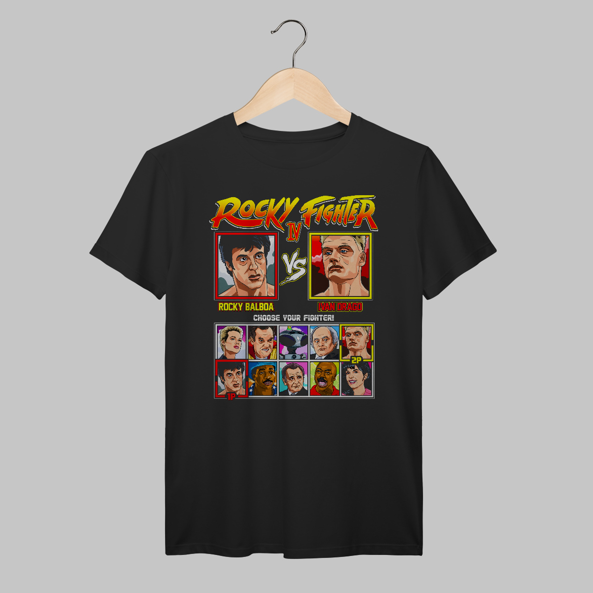 Nome do produto: Street Fighter | Rocky | Algodão Prime