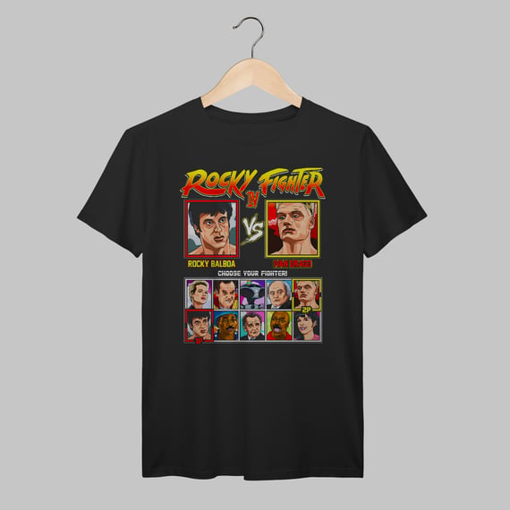 Street Fighter | Rocky | Algodão Prime