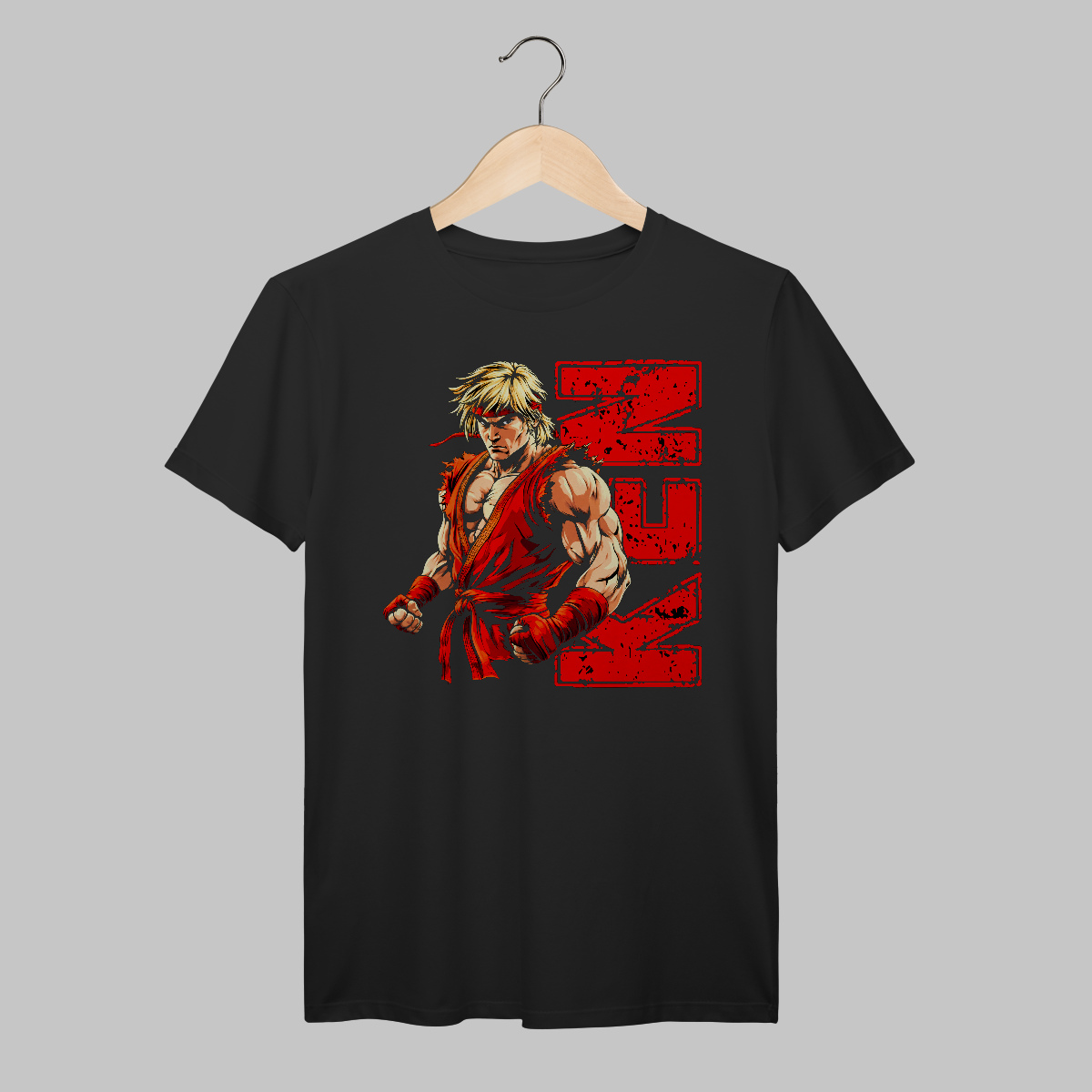Nome do produto: Street Fighter | Ken | Algodão Prime