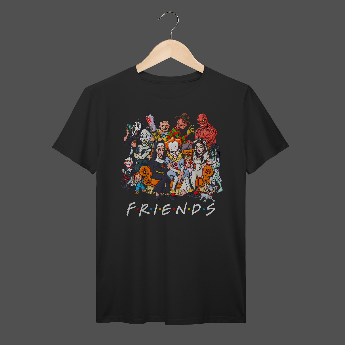 Nome do produto: Horror Friends | Algodão Prime