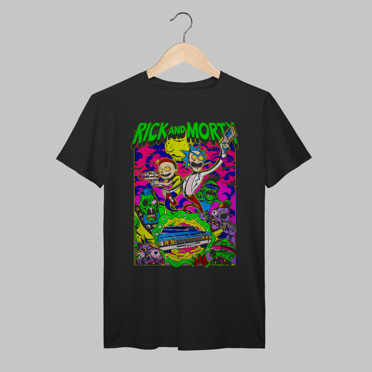 Nome do produto: Rick And Morty | Algodão Prime