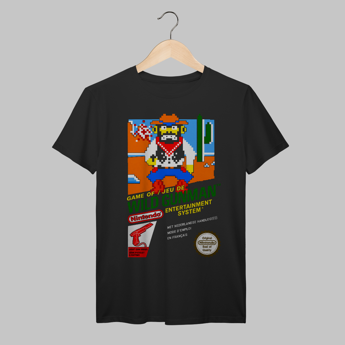 Nome do produto: Nintendo | Wild Gunman | Algodão Prime