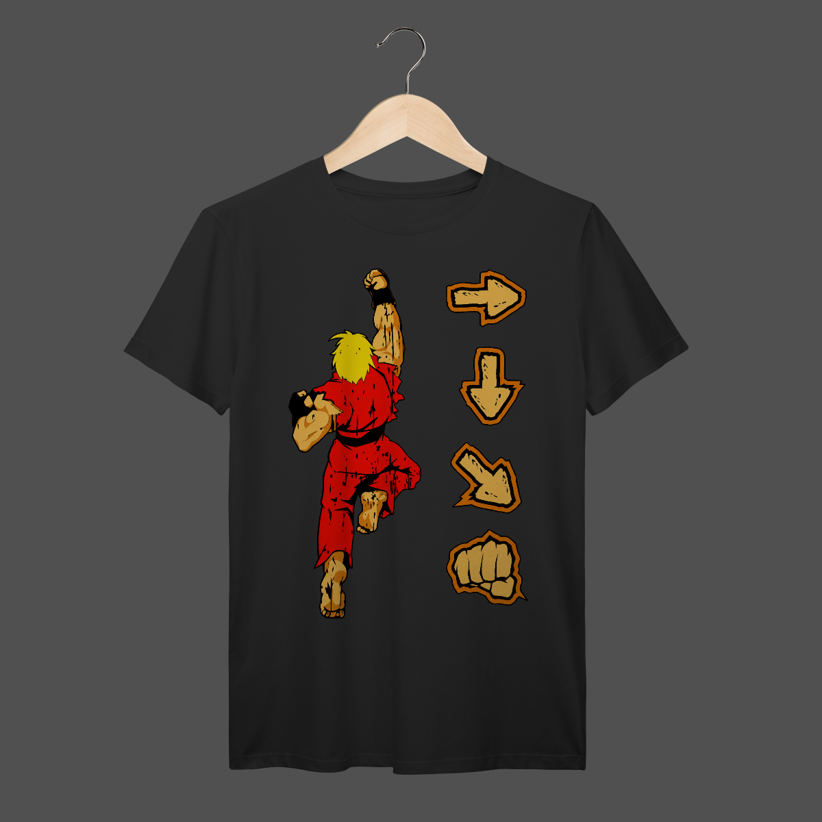 Street Fighter | Ken | Algodão Prime