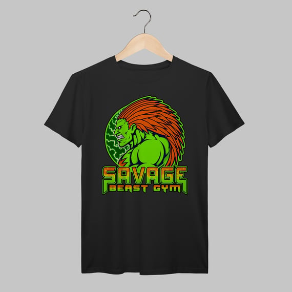 Street Fighter | Academia Do Blanka | Algodão Prime