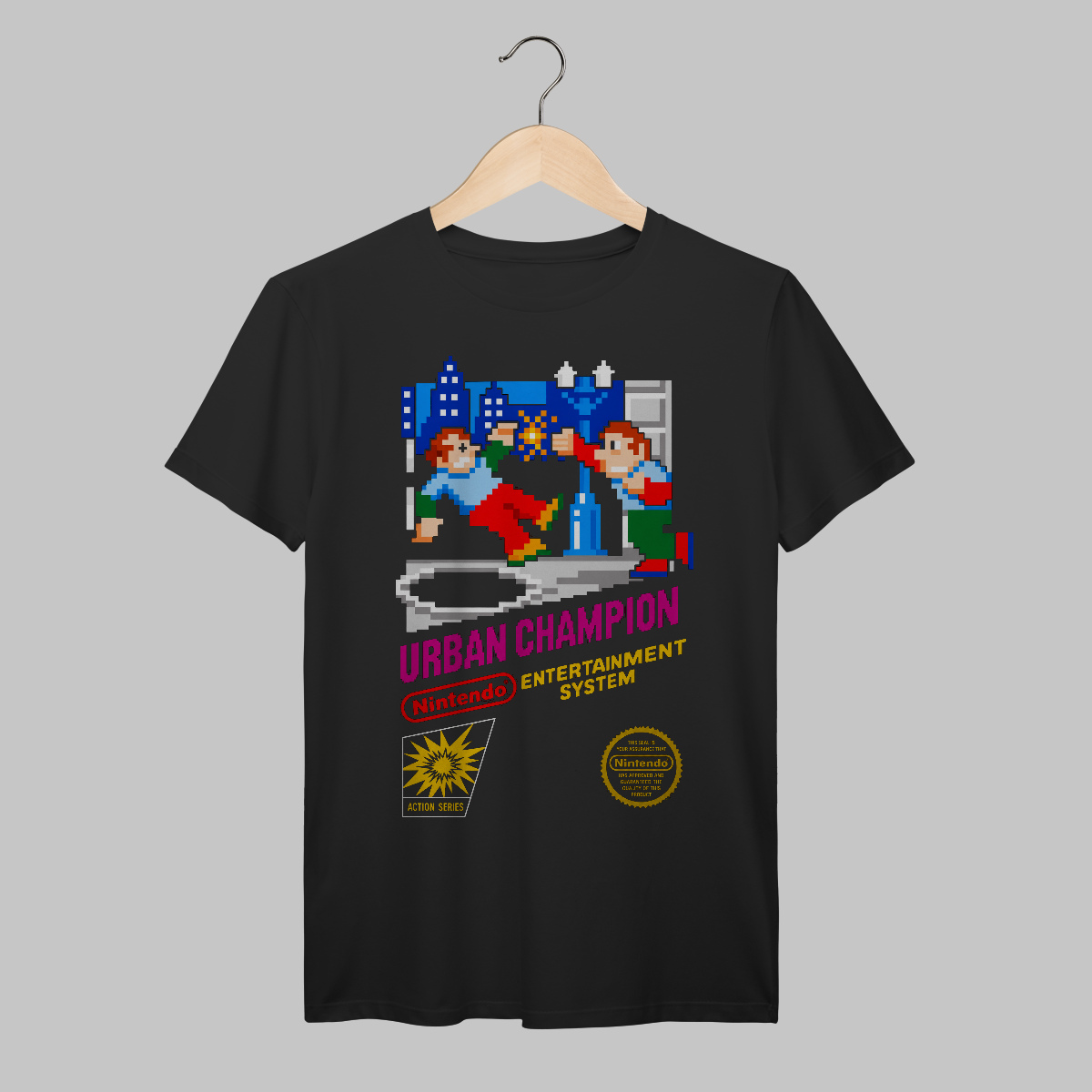 Nome do produto: Nintendo | Urban Champion | Algodão Prime