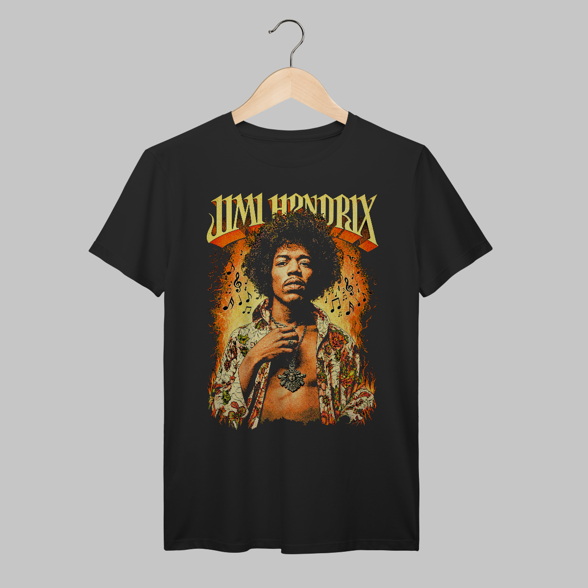 Nome do produto: Jimi Hendrix | Algodão Prime
