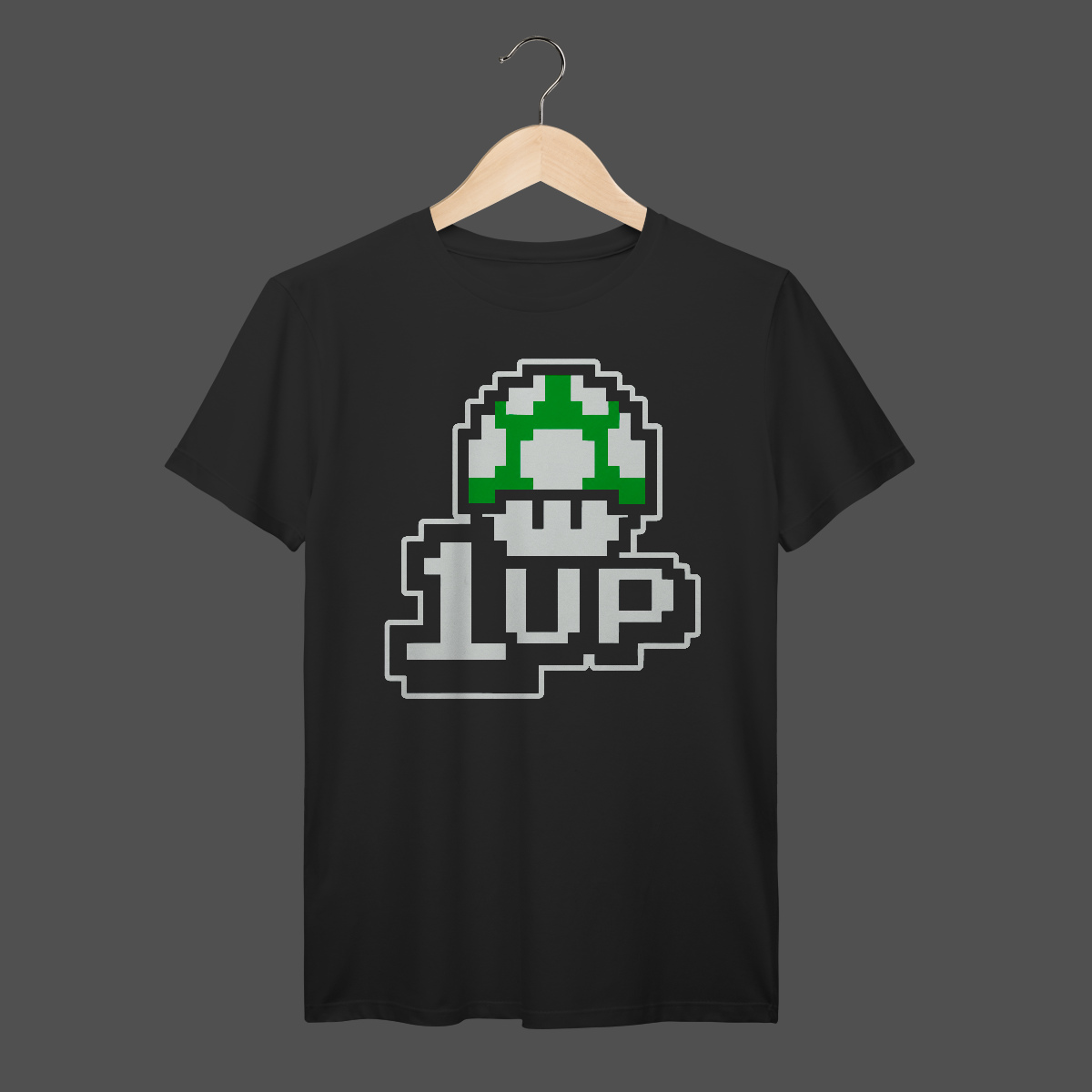 Nome do produto: 1UP | Mario Bros. | Algodão Prime