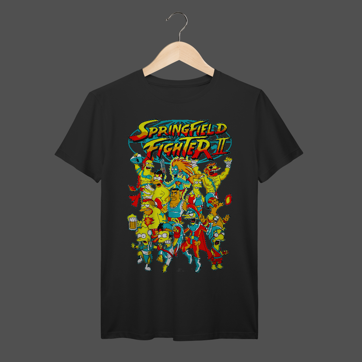 Os Simpsons | Springfield/Street Fighter | Algodão Prime