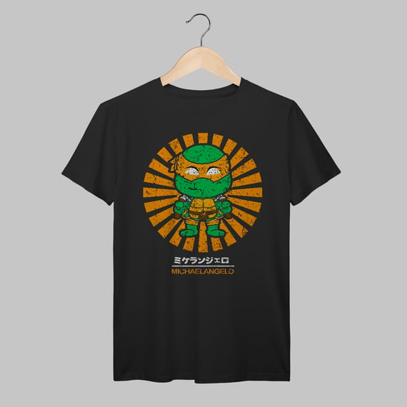 Tartarugas Ninja | Michaelangelo | Algodão Prime