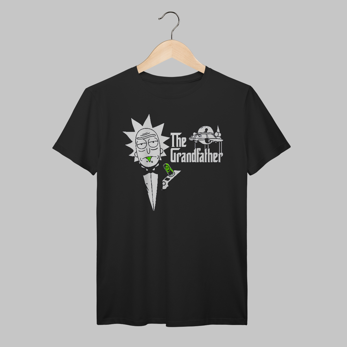 Nome do produto: Rick & Morty | The God/Grandfather | Algodão Prime