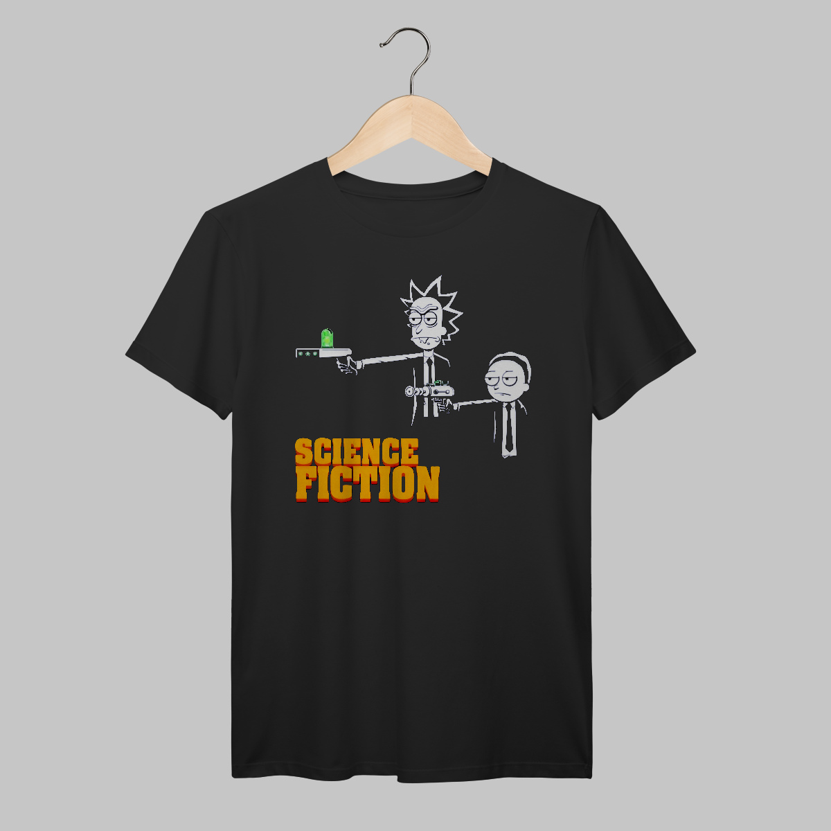 Nome do produto: Rick & Morty | Pulp/Science Fiction | Algodão Prime