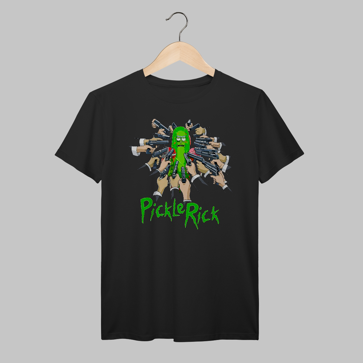 Nome do produto: Pickle Rick | Algodão Prime