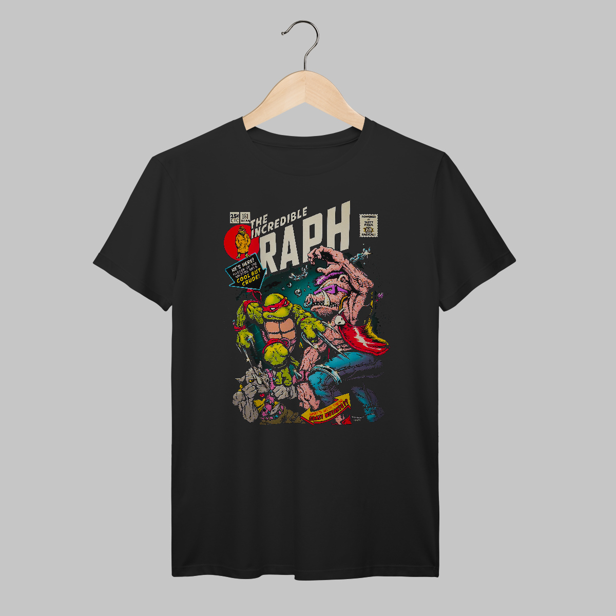 Nome do produto: Tartarugas Ninja | Raphael | Algodão Prime
