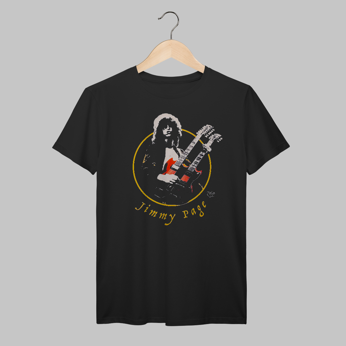 Nome do produto: Led Zeppelin | Jimmy Page | Algodão Prime